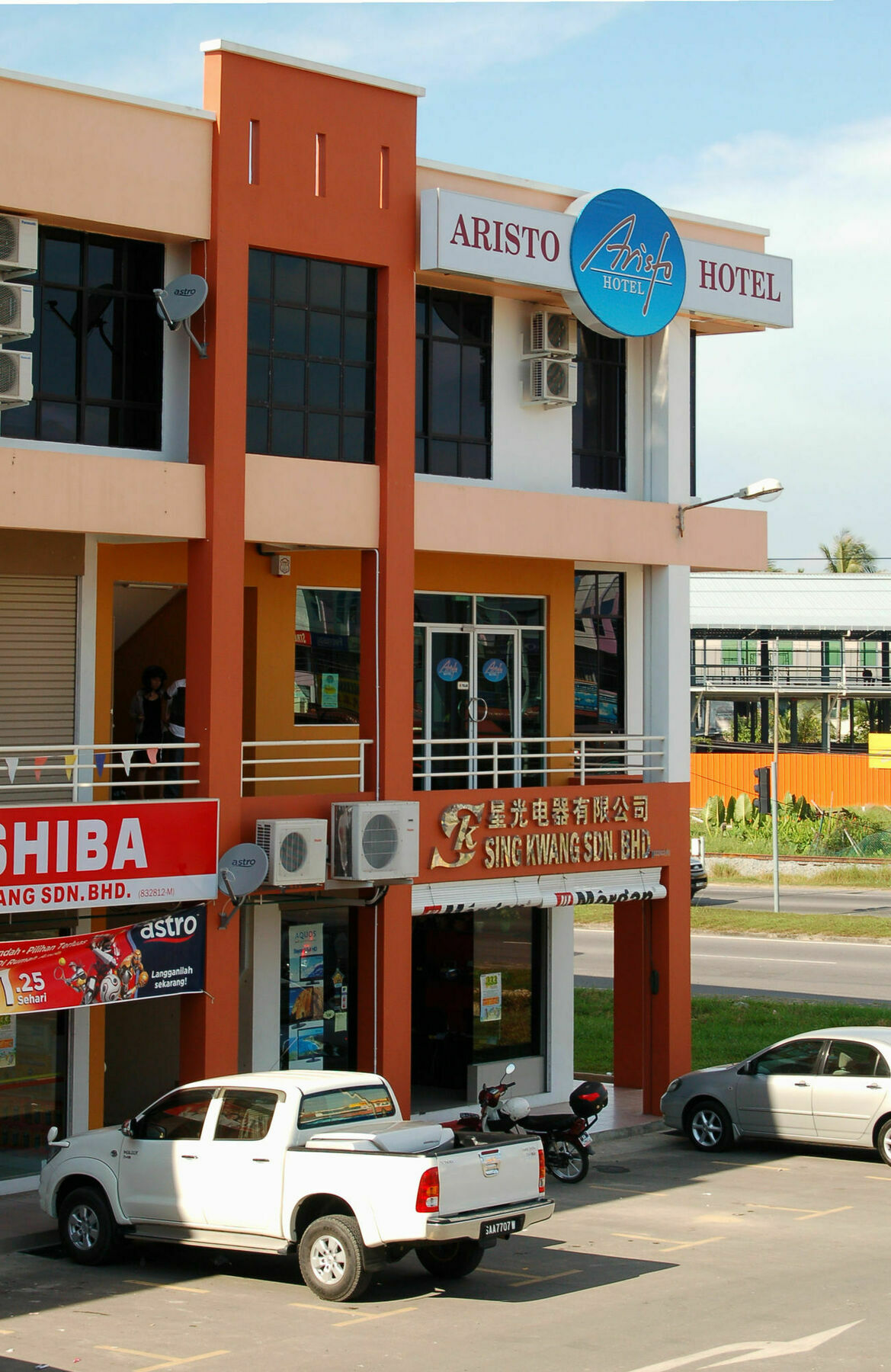 Aristo Hotel Putatan โกตาคินาบาลู ภายนอก รูปภาพ